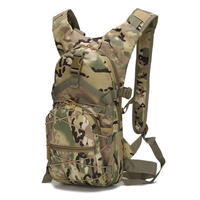 Waterproof Military Backpack for Outdoor Activities: tan, beige backpack, tactical/military style