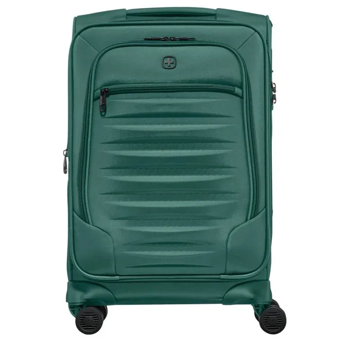 Wenger Checklite 55 cm Softside Expandable Carry-On Suitcase - Green