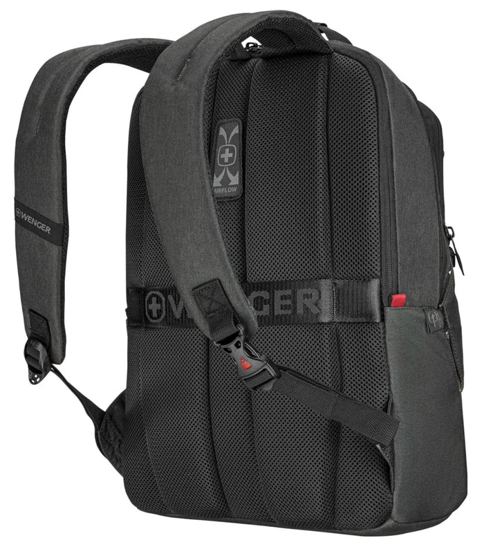 Air-flow back padding allows for air circulation to keep you cool