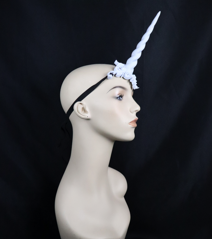 White Unicorn Horn- Made to Order
