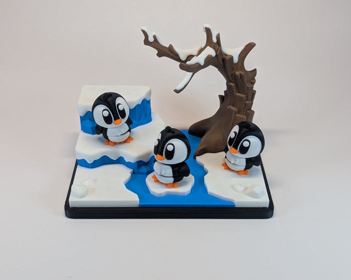 Winter Wonderland Tiny Habitat Front Facing View