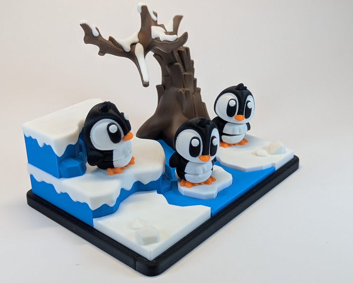 Winter Wonderland Tiny Habitat Looking at front left
