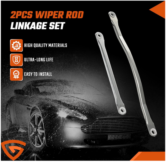 Wiper Motor Linkage Repair Kit For Nissan Micra K12 2003-2010 Arms Rods-90